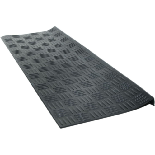 imports decor 832rbm criss cross rubber step mat 30 by 9 by 1/4