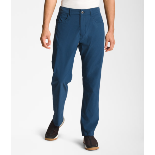 THE NORTH FACE mens sprag pants long blue regular fit straight leg phc144