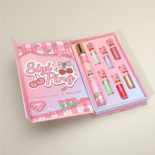 FASHNZFAB 7pcs - fragrance and lip gloss set