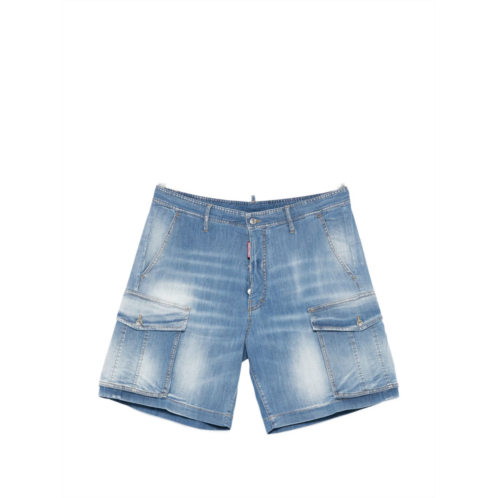 DSQUARED2 classic five pocket denim casual shorts