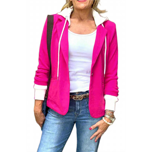 RISEN sporty spice jacket in fuschia