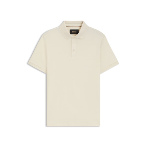 BOSS regular-fit polo shirt in mercerized cotton