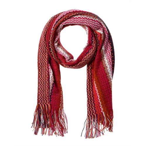Missoni wool-blend scarf orange