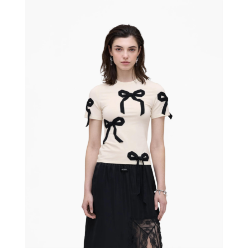 MARC JACOBS bow shrunken tee