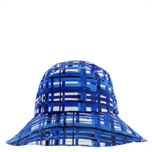 Salvatore Ferragamo Ferragamo plaid cotton bucket hat size 57