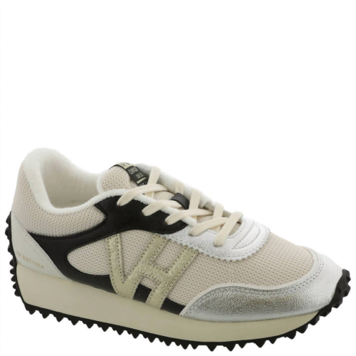 Vintage Havana womens cosmic 13 sneaker in off white/silver/gold