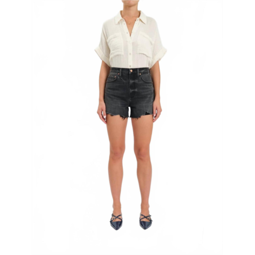 DAZE vintage nightlife knockout short in black