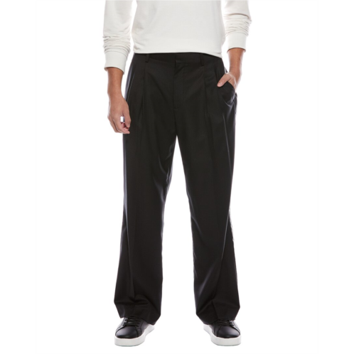 Helmut Lang double pleated wool trouser