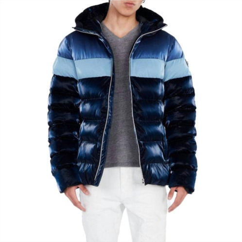 Woodpecker mens medium weight sparrow coat in blue steel