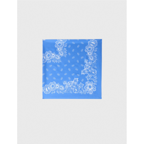 Maje bandana print silk scarf