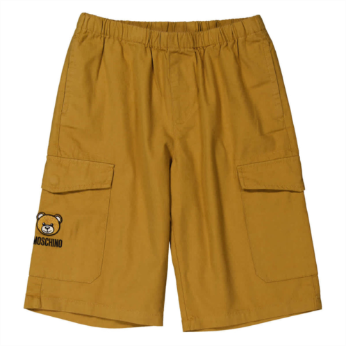 Moschino boys teddy patch bermuda shorts