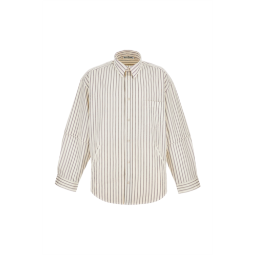 ACNE STUDIOS double-sleeve stripe shirt