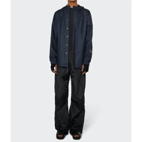 Rains fishtail rain jacket in navy