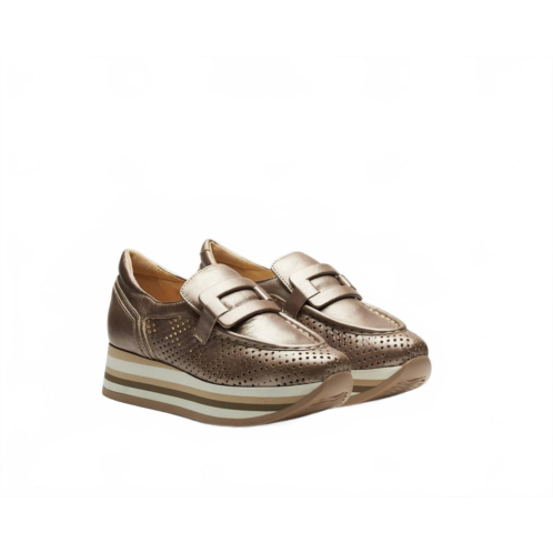 Softwaves womens cher platform shoes in taupe