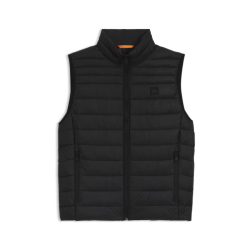 BOSS packable down gilet in water-repellent fabric