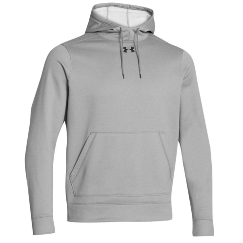 UNDER armour mens storm armour fleece hoodie in grey