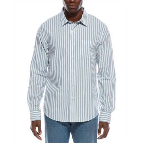 Vince classic fit stripe shirt