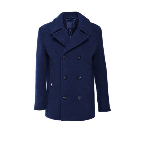 TOMMY HILFIGER tailored peacoat with nautical details