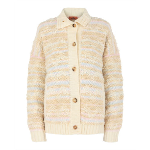 M Missoni wool-blend fleece cardigan
