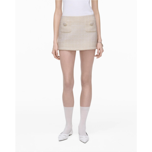 MARC JACOBS tweed mini skirt