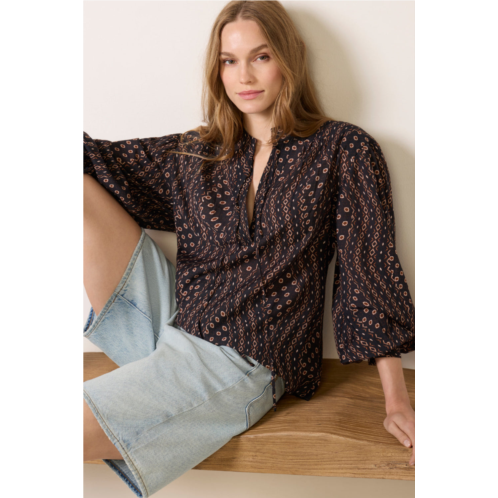 SANCTUARY womens joyride relaxed volume blouse