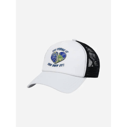 Parks Project you break it trucker hat in marshmallow