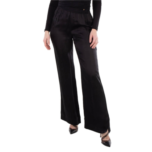 Anine Bing ladies black aden wide leg pants