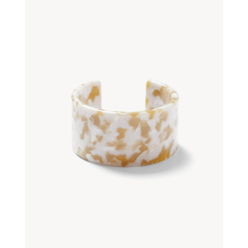 MACHETE jumbo cuff in taupe shell