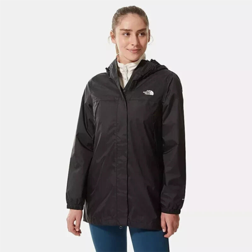 The North Face womens antora jacket black waterproof full zip parka phc112