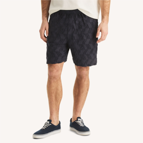 Nautica mens 7 terry pull-on short