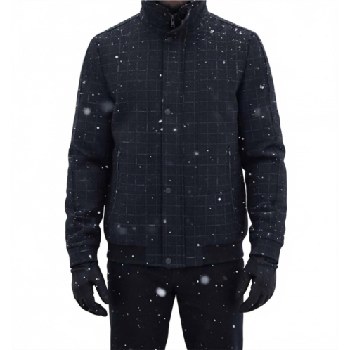 BARABAS gioia bomber jacket in black