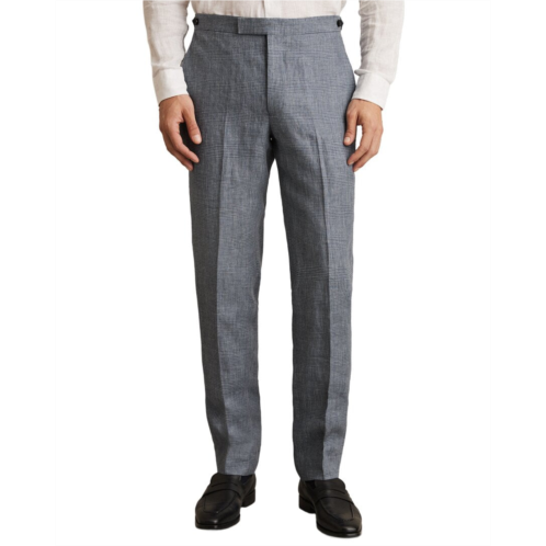 Reiss reef prince of wales check linen pant