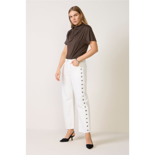 PISTOLA womens lexi jean w grommets