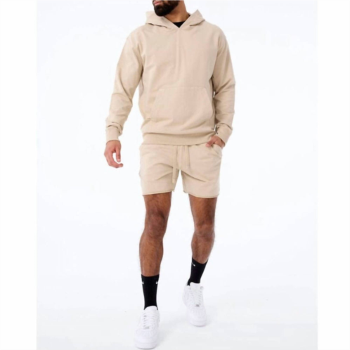 JORDAN CRAIG athletic summer breeze knit short in natural sand