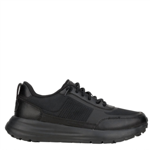 HEY DUDE womens sirocco alta work ce slip resistant sneakers in black