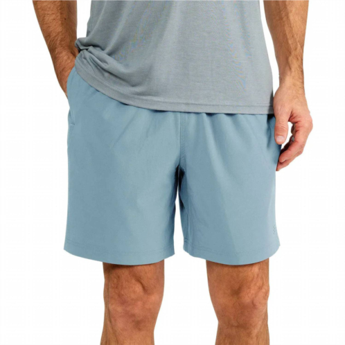 FREE FLY lined breeze short in blue fog
