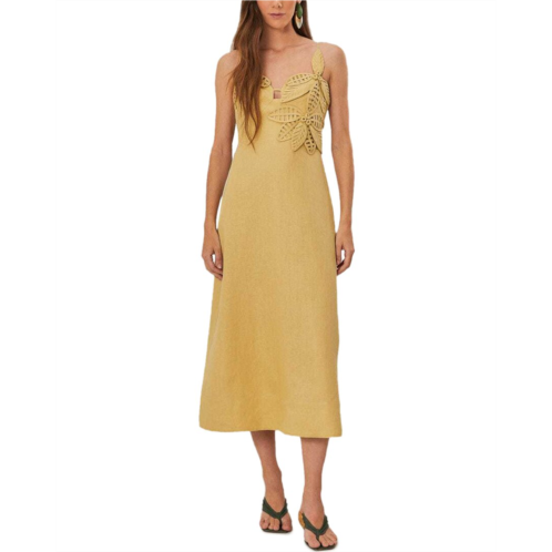 FARM Rio linen midi dress