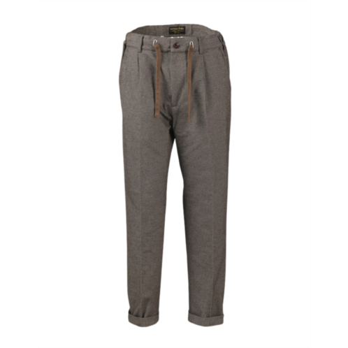 EAST HARBOUR SURPLUS military-inspired tapered chinos with garment-dyed finish