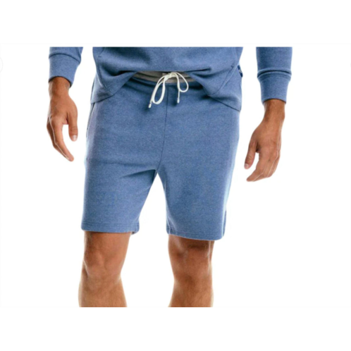 SOUTHERN TIDE backrush heather lounge short in seven seas blue