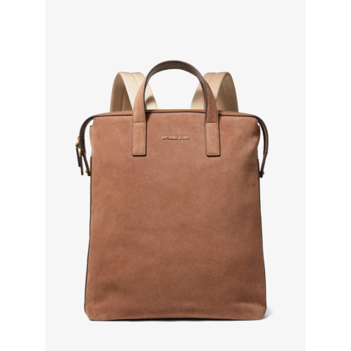 Michael Kors nicholas suede convertible backpack