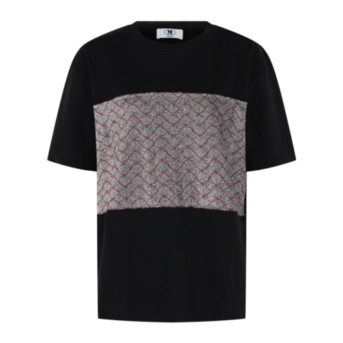 M Missoni lame diamond panel t-shirt