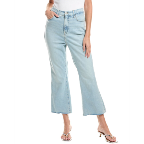 good AMERICAN plus good legs cropped mini bootcut indigo jean