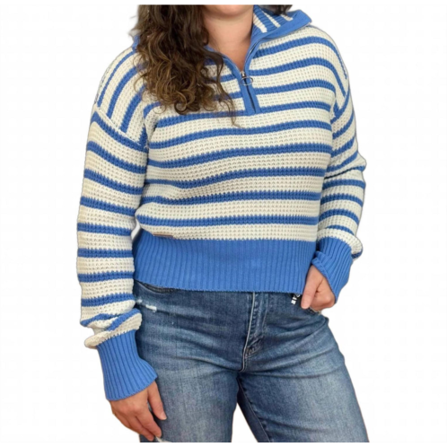Simply Southern shelby sweater in marine