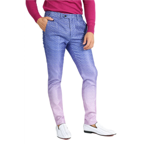 BARABAS when in rome pants in navy and lavender