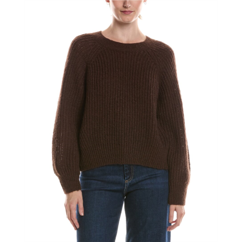 michael stars indra crewneck wool-blend sweater