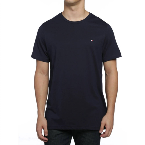 Tommy Hilfiger flag crew neck t-shirt in dark navy