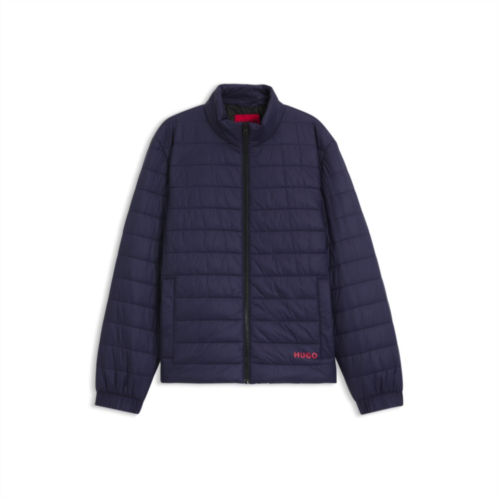 HUGO lightweight water-repellent jacket with red logo