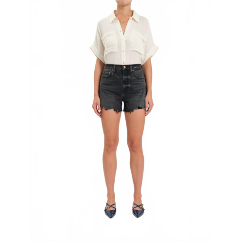 DAZE the knockout high rise a line short in night life vintage