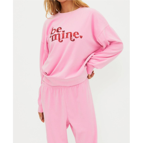 Beach Riot devyn oversized sweatshirt in be mine