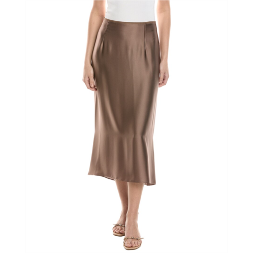 Vince satin slip skirt